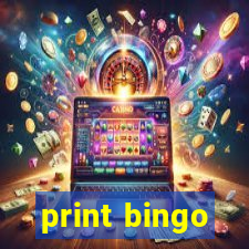 print bingo